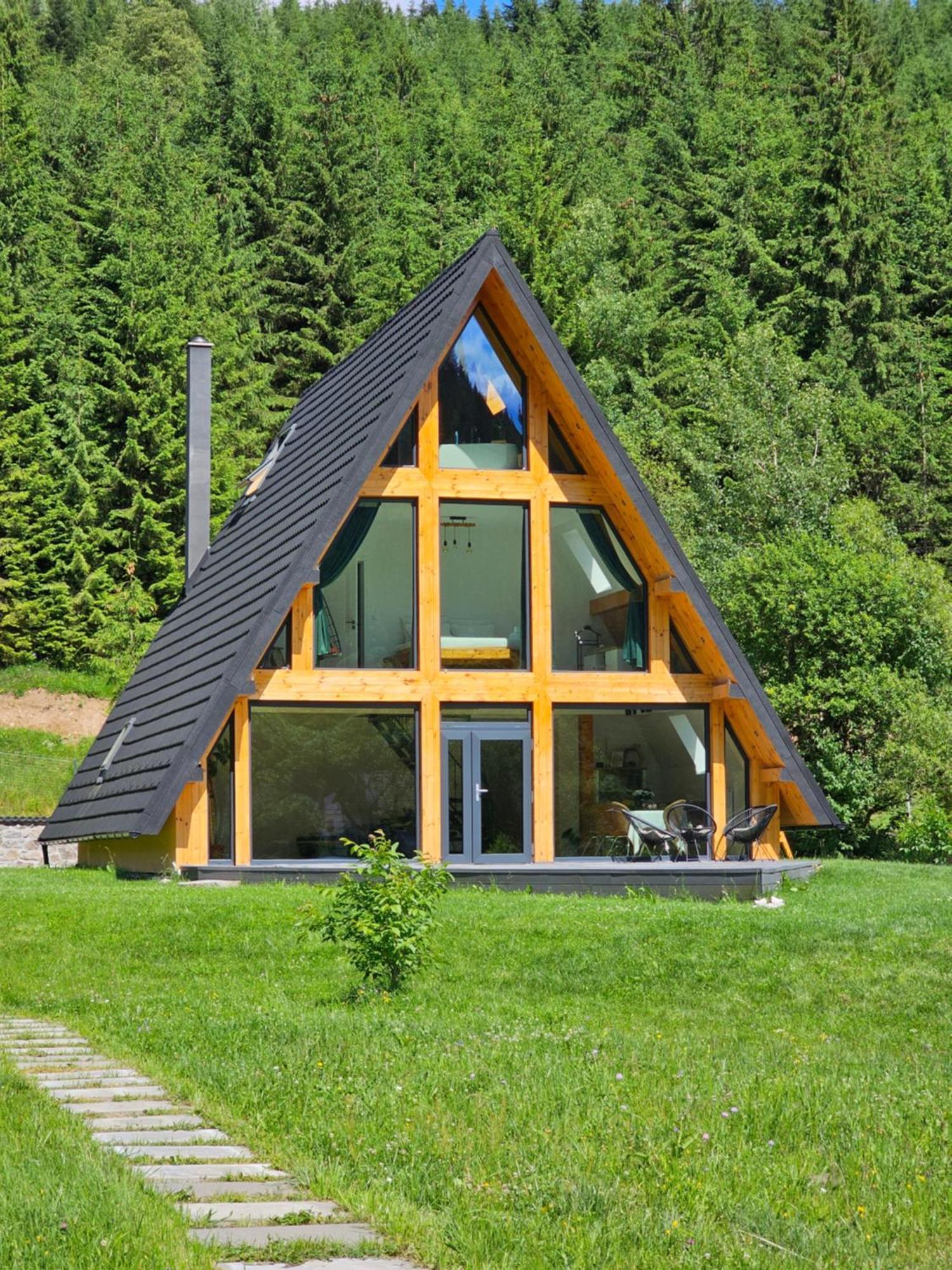 Cabana Cozy Cabin A Frame Topliţa Exterior foto